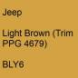 Preview: Jeep, Light Brown (Trim PPG 4679), BLY6.